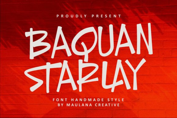 Baquan Starlay 1 Display Font for Bold Web Design