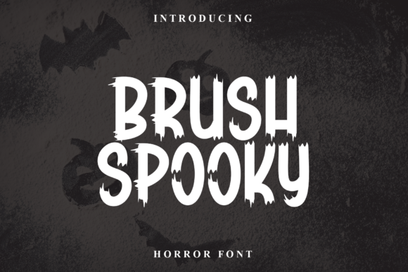 Brush Spooky: A Friendly Display Font for Creative Makers