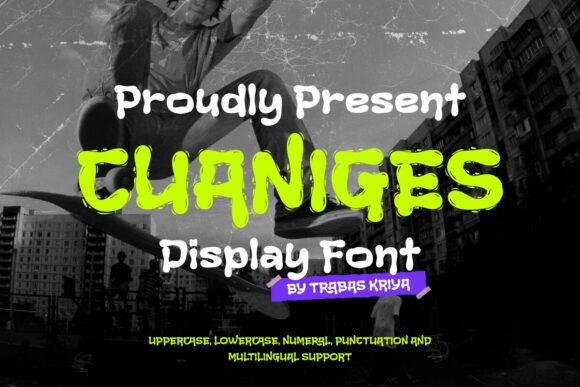 Cuaniges Font for Bold Creative Projects