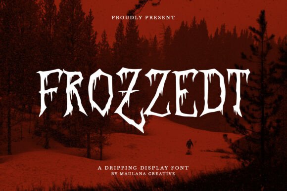 Frozzedt: A Handmade Font for Bold Creative Projects