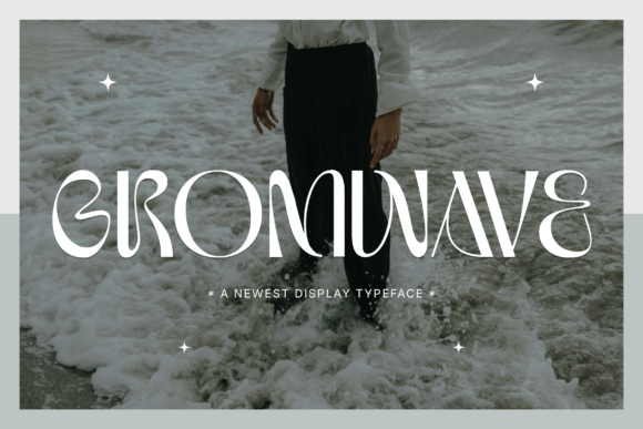 Gromwave: A Modern Luxury Font for Editorial Design