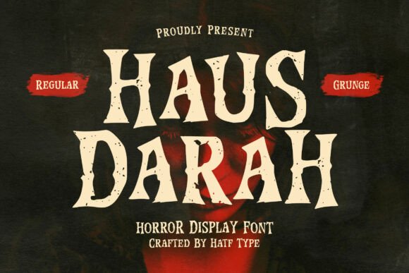 Haus Darah Font for Bold Branding and Eye-Catching Design