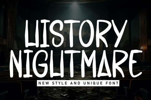 History Nightmare Font for Professional Branding and Design
