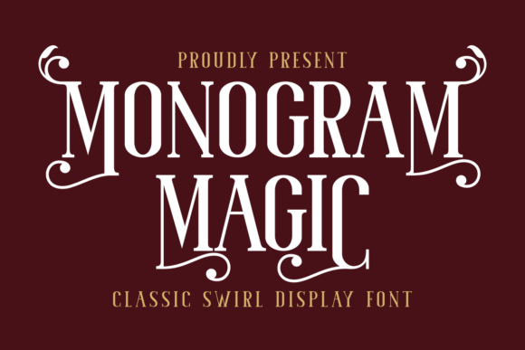 Monogrammagic Italic: A Luxurious Display Font for Digital Creatives