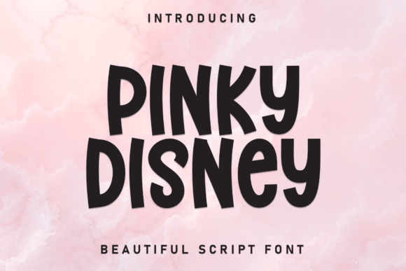 Pinky Disney Font for Polished Branding and Display Needs