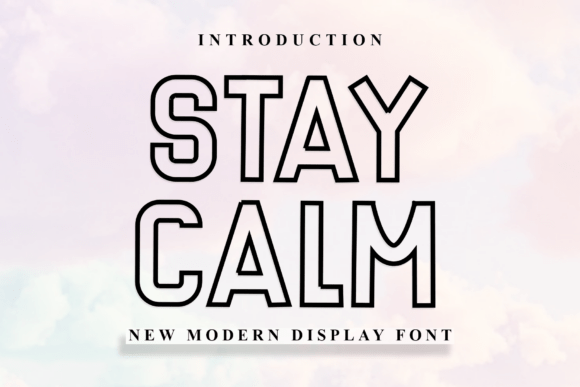 Stay Calm: A Festive Font for Branding That Feels Enchanted