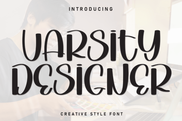 Varsity Designer: A Friendly Display Font for Modern Branding